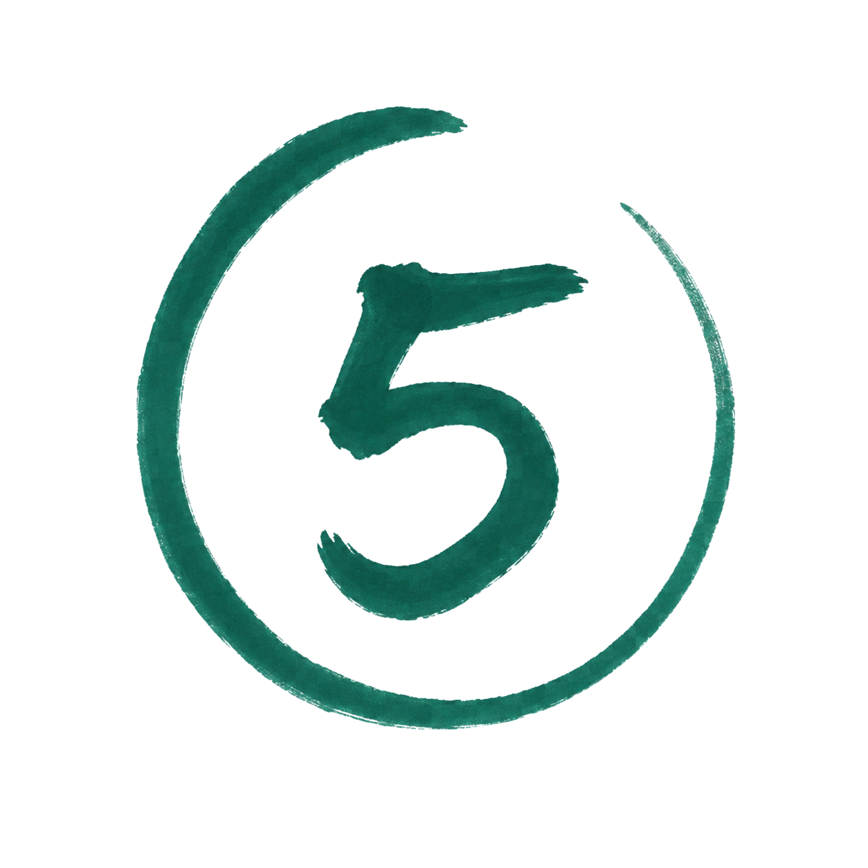 5尾
